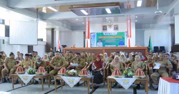 Bertekad Pertahankan Predikat Kabupaten Sehat, Pj Bupati Paparkan 9 Tatanan Kabupaten Sehat 