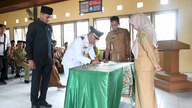 Serah Terima Jabatan Camat Masamba, IDP Minta Keamanan Terjaga di Tahun Politik  