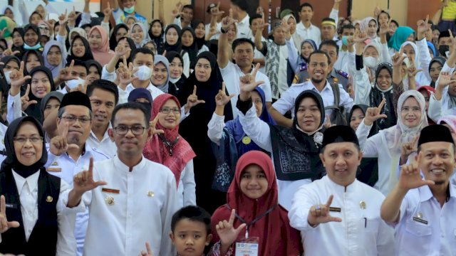 Pj Bupati Takalar Launching Kurikulum Literasi Al-Qur&#8217;an Tingkat SD dan SMP  