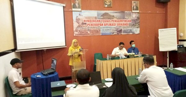 Diarpus Gorontalo Gelar Bimbingan Teknis Pendampingan Penerapan Aplikasi Srikandi