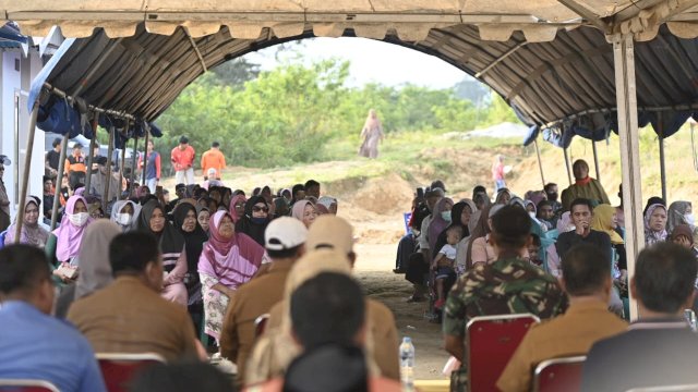 Bupati Indah Tunaikan Janji Hunian Tetap untuk Masyarakat Imbas Banjir Bandang 2020 Lalu