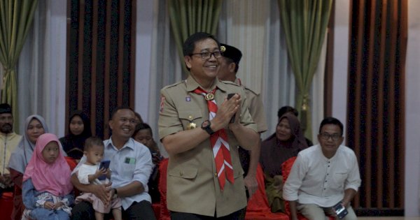 Wabup Suaib Lepas 50 Anggota Pramuka Lutra Ikuti Raimuna Nasional di Cibubur