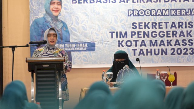 Lewat Aplikasi Data Dasawisma, Indira Yusuf Ismail Perkuat Implementasi 10 Program Pokok PKK 