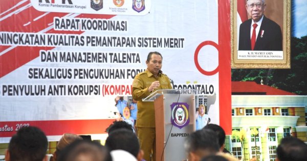 Penjagub Ismail Pakaya Dorong BKD Gorontalo Terapkan Sistem Merit untuk ASN