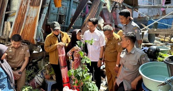 Kunjungi Korban Kebakaran di Teuku Umar, dr Udin Malik Disambut Hangat Masyarakat