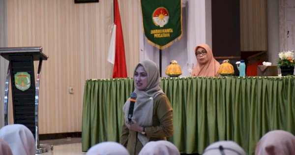 Bupati Indah Tekankan Pentingnya Kolaborasi kepada Pengurus Dharma Wanita Luwu Utara