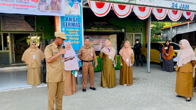 Penjabat Bupati Takalar Dr. Setiawan Aswad kembali melakukan sidak pelayanan kesehatan, sidak kedisiplinan dan kebersihan, pada Senin (14/8/2023).