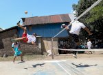 Meriahkan HUT Ke-78 RI, Gerakan Panrannuangku Ganjar Gelar Lomba Takraw