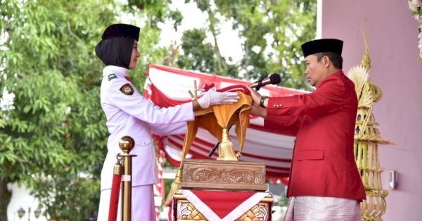 Pj Gubernur Gorontalo Ismail Pakaya Jadi Inspektur Upacara HUT Ke-78 RI 