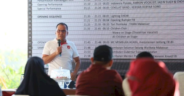 Menteri Pariwisata Sandiaga Uno Dijadwalkan Buka Event F8 Makassar