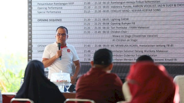 Menteri Pariwisata Sandiaga Uno Dijadwalkan Buka Event F8 Makassar