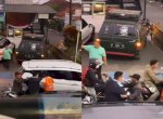 Viral Seorang Pria Bercelana Loreng Pukul Juru Parkir