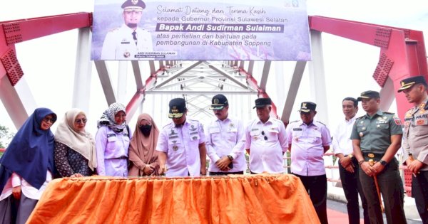 Jembatan Lama Pacongkang Rawan Roboh, Pemprov Sulsel Hadirkan yang Baru dengan Konstruksi Lengkung Baja