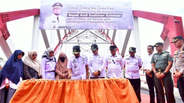 Jembatan Lama Pacongkang Rawan Roboh, Pemprov Sulsel Hadirkan yang Baru dengan Konstruksi Lengkung Baja