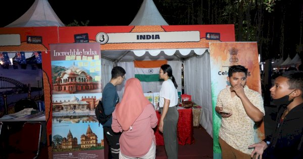 Empat Negara Asing Pasang Stand di Festival F8 Makassar, Kenalkan Budaya hingga Beasiswa