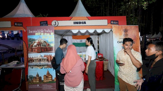 Empat Negara Asing Pasang Stand di Festival F8 Makassar, Kenalkan Budaya hingga Beasiswa