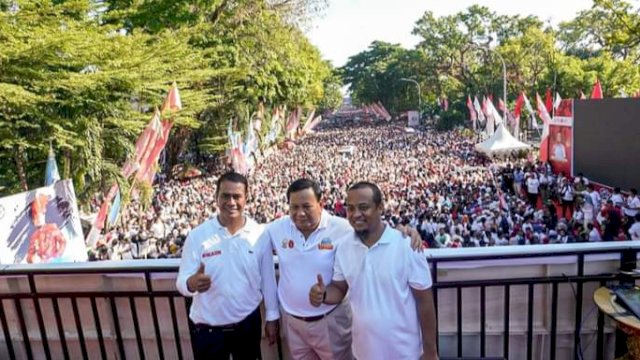 Menhan Prabowo Puji Program Prioritas Gubernur Andi Sudirman