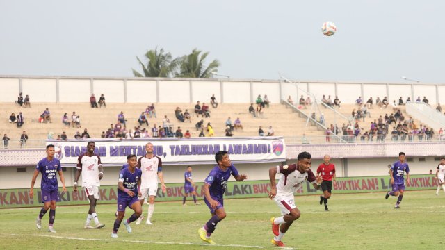 Dokumentasi laga Persita Tangerang vs PSM Makassar. (foto: Official PSM Makassar)