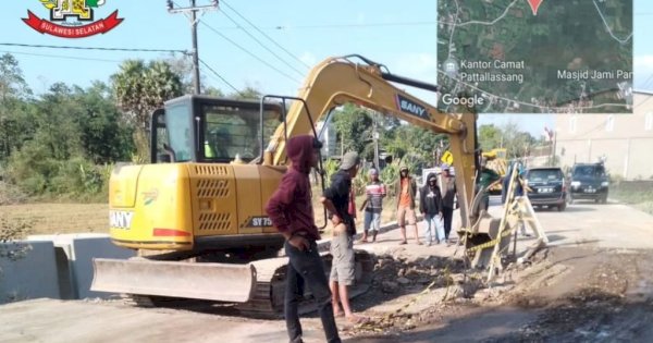 Pengerjaan Rekonstruksi Jalan Bu&#8217;rung-bu&#8217;rung — Bili-bili Gowa Segera Rampung