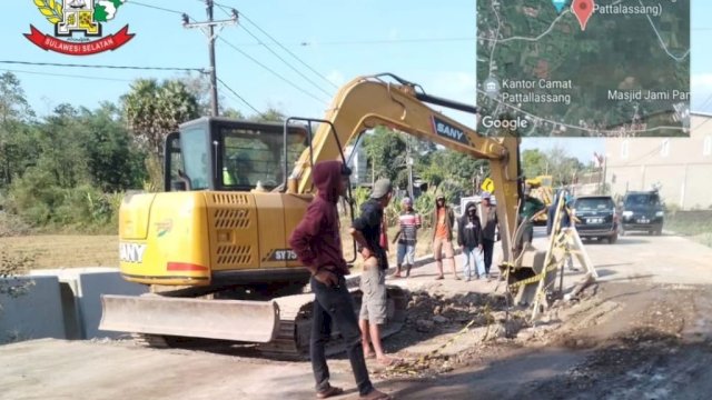 Pengerjaan Rekonstruksi Jalan Bu&#8217;rung-bu&#8217;rung — Bili-bili Gowa Segera Rampung