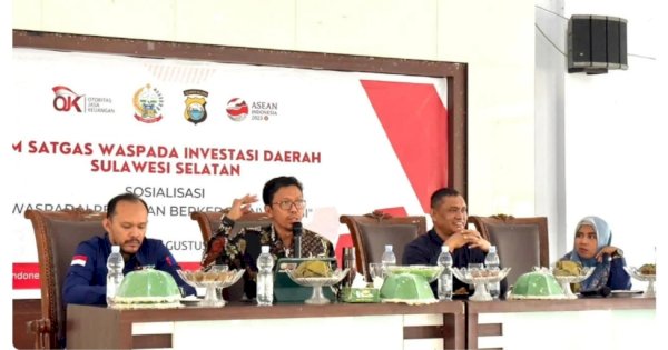 Pemprov Sulsel Gandeng Polda Sulsel Berantas 3.000 Jasa Investasi Bodong