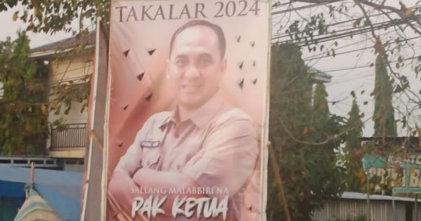 Baliho Anggota Timsel KPU di Sulsel Tersebar, Dicurigai Ingin Maju Pilkada Takalar