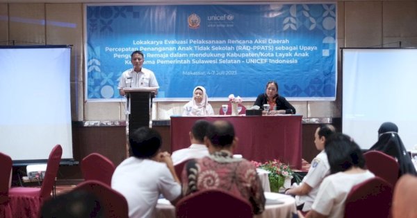 Pj Sekda Buka Lokakarya Percepatan Penanganan Anak Tidak Sekolah