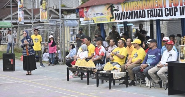 Turnamen Futsal Muhammad Fauzi Cup III Diikuti 74 Tim, IDP Harap Lahir Bibit Unggul