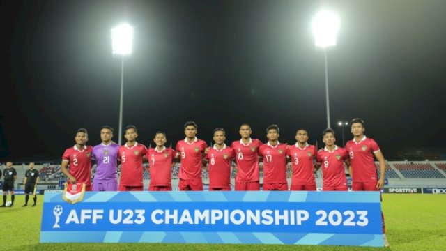 Dokumentasi skuad Timnas Indonesia U-23 di Piala AFF U-23 2023. 