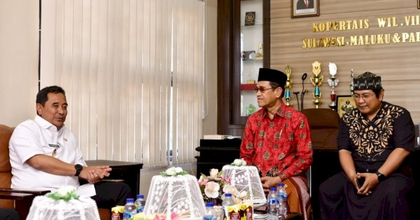 Pj Gubernur Bahtiar Sowan ke NU Sulsel, Minta Dukungan Jalankan Program