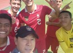 Momen Shin Tae-yong Selfie Bersama Pemain Timnas U-23, Yakin Lolos Piala Asia?