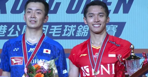 5 Raket Koyak, Jonatan Christie Akhirnya Sudahi Kekalahan Atas Kenta