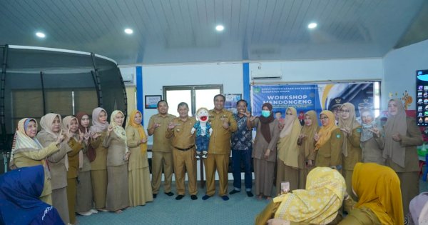Bupati Maros Buka Workshop Mendongeng Untuk Guru PAUD dan TK
