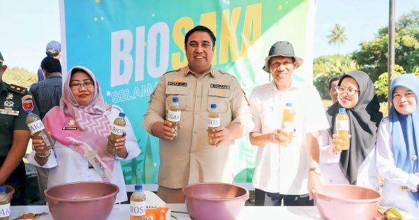 Dukung Produksi Nasional, Bupati Maros Lakukan Tanam Perdana Benih Kacang Hijau