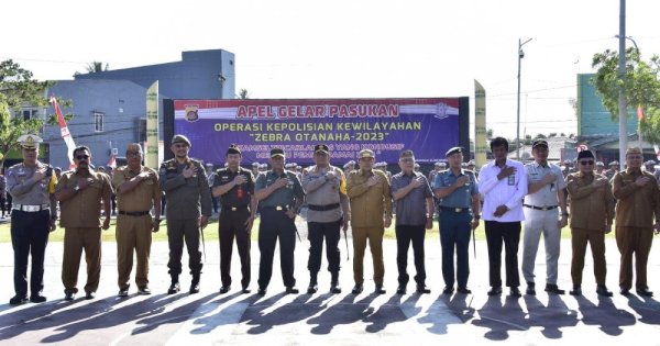 Hari Ini, Polda Gorontalo Mulai Laksanakan Operasi Zebra Otanaha 2023 