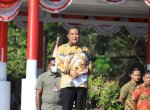 Gelar Apel Pagi, Pj Gubernur Sulsel Bahtiar Sampaikan 3 Instruksi Presiden Joko Widodo