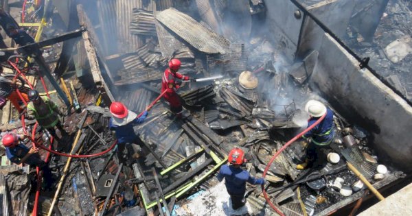 Dampak El Nino, Damkar Makassar Catat 20 Kali Kebakaran Dalam Sepekan 