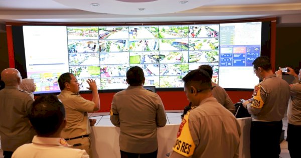 Kapolda Sulsel Puji Danny Pomanto Pasang Ribuan CCTV di Makassar