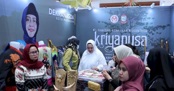 Dorong Pengembangan UMKM Kriya, Ketua Dekranasda Makassar Dukung Penyelenggaraan Pameran Kriyanusa