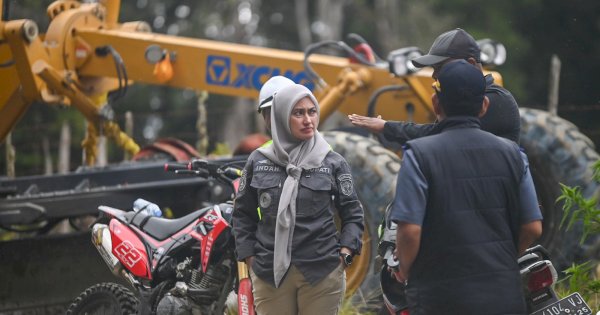 Pekerjaan Jalan Ruas Rongkong-Seko di Lutra Gunakan Matos, Pertama Kali di Sulawesi 