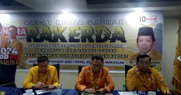 Ketua Bappilu Hanura Serukan Kader di Sulsel untuk Solid Demi Lolos di Parlemen