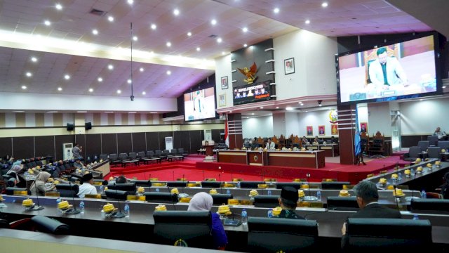 Pemprov Dan Dprd Sulsel Sepakat Penyesuaian Anggaran Tentang Ranperda Perubahan Apbd 2023 3372