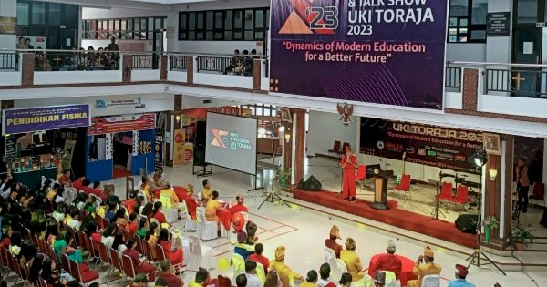 Prodi Teknologi Pendidikan Ikut Meriahkan Expo dan Talk Show UKI Toraja