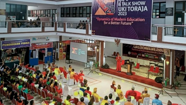 Prodi Teknologi Pendidikan Ikut Meriahkan Expo dan Talk Show UKI Toraja