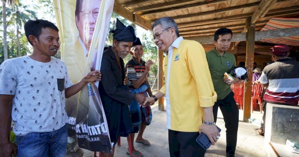 Kunjungi Simpatisan dan Masyarakat Bulukumba, Taufan Pawe: Jangan Ragukan Partai Golkar 