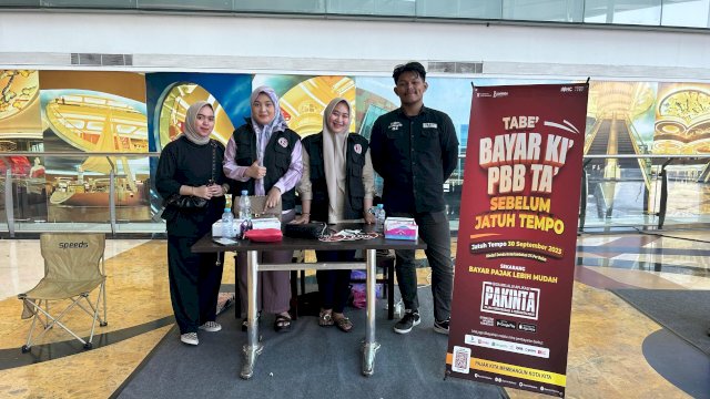 Bapenda Kota Makassar Gandeng Mal, Bayar Pajak PBB Lebih Praktis