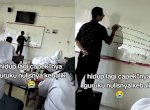 Viral Guru Tulis Kisi-kisi Ujian dengan Huruf Terbalik, Netizen: Pening Siswanya 