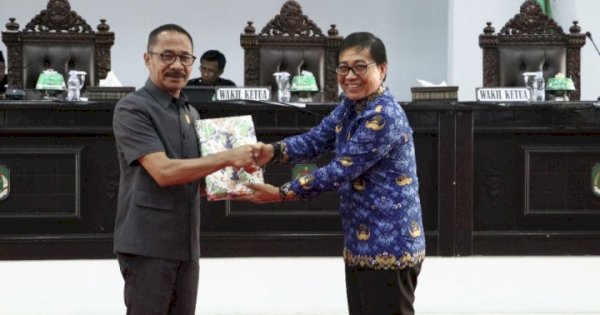 Wabup Suaib Serahkan Ranperda APBD Perubahan 2023 Luwu Utara, Ini Rinciannya 