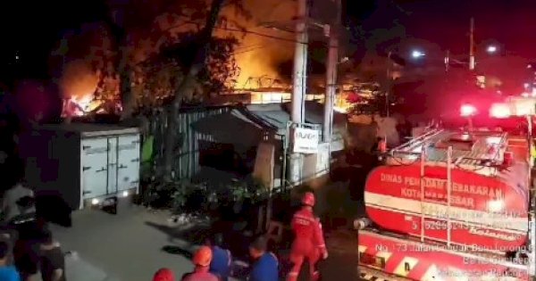 Dalam Sehari, 3 Kebakaran Terjadi di Kota Makassar 