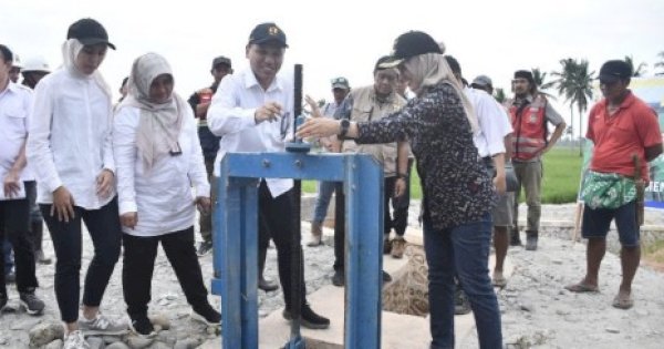 3000 Hektare Sawah di Luwu Utara Mulai Dialiri Jaringan Irigasi Bendung Baliase   